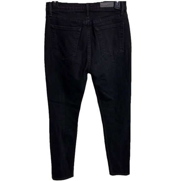 GRLFRND The Karolina Button Fly High Waist Black Denim Jeans Size 27 Nine Lives - Picture 8 of 14